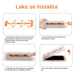 87819a8cff413716ad5830b21c2ee7ef Zaštita za ekran 2.5D dust free Box za iPhone 14 Pro Max 6.7 crni
