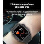 87b95325dfc03afcc376543a218272df Teracell Smart Watch AK55 srebrno crni