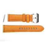 8931d7ed7630b1d0bff931c79bb1f405 Narukvica elegant kozna za smart watch 22mm svetlo braon