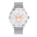 8d2561e77fd2b542a917eeb6f32772da Smart Watch DTS Diamond srebrni (metalna narukvica)