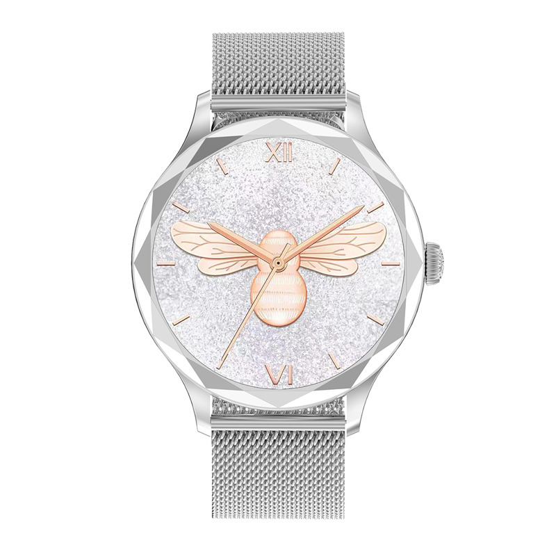 8d2561e77fd2b542a917eeb6f32772da Smart Watch DTS Diamond zlatni (metalna narukvica)