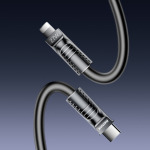 8d4b4df2920d67c4eeed990544e4e631 Data kabl REMAX RCC-168 Lyncharge Series 60w 4-in-1 Zinc Alloy crni