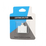 8d7e4c2b43d43a3225170093a9326add Adapter za slusalice i punjenje W5 iPhone lightning beli