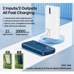 8f98b4ea1b5516dbe7c74b1c6ee84caa Back up baterija REMAX Landon RPP-296 2.1A 20000 mAh bela