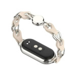 911456deeb6a7e58b542e51cdc9397bc Narukvica za smart watch Xiaomi Mi Band M8/M9 metalna krem