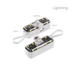952edcf908e3e6e912a8339853756476 Back up baterija privezak Oxpower 5000mAh lightning bela