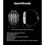 9574426abb1f02bfbc06f1ccedb1450c Teracell Smart Watch AK55 srebrno crni