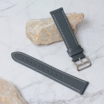 977f08b3b234455f2b17f7143a43d866 Narukvica kozna klasik za smart watch Samsung 4, 5 20mm siva