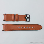 9a832cb05c7b8317ec3dba8e5d57881f Narukvica kozno gumena za smart watch Samsung 4, 5 22mm braon