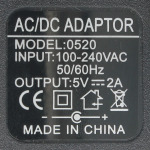 9e7be57bb10acd36d658381826660ab9 Adapter AC/DC 5V 2A