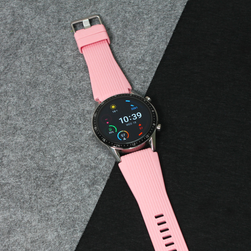 9e81102b9cf4ee8f752b0ee9a70e88d1 Narukvica relief za smart watch 22mm zelena