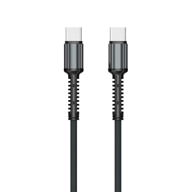 9f42589e97fe4a6c7ddc0a76564bb8e9 Auto punjac C1 4u1 PD 3A, USB 2.4A 120W (total) sa Type C/lightning kablom tamno sivi