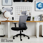 a4460c2f340a126f3c06edd57c6a46a9 Stolica Office Fantech OC-A258 siva