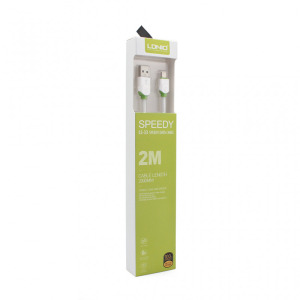 a77f32d692ba29124eb90a7ae6d345d3 Data kabl KONFULON DL24, 5A, 120W, USB na iPhone lightning beli 1m