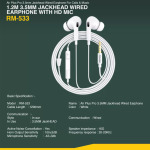 a812340d55b40f98e36f24d7ad42d0ea Slusalice REMAX RM-533 3.5mm bela