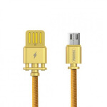 a83ca884511843a3fa48f965ece7929d Data kabl REMAX Dominator RC-064m micro USB zlatni 1m