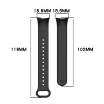 aa9fec07a85b52e3d0ffc6a5d10fdf4c Narukvica za smart watch Xiaomi Mi Band M8/M9 crna