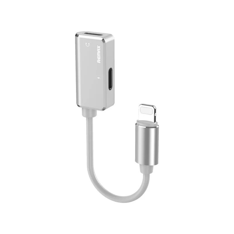 aaaebba6c6fc1b1baadd88a033525265 Adapter za slusalice i punjenje IP-5 iPhone lightning roze