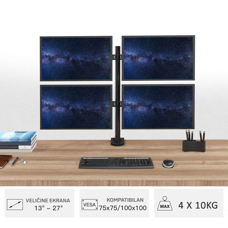 aad8c1cd3a962d2d9820ef8f1423013e Monitor HP S5 524da 23.8"/IPS 1920x1080/100Hz/5ms/2 HDMI, VGA/visina/zvucnici/3g