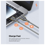 ab5d4c55f28d0f21057192269ca09e6e Data kabl LDNIO LS851 25W Fast micro USB sivi 1m
