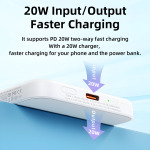 c44d6ff810ae8374fbdbce84eb36050b Power bank Magsafe REMAX Usion Series RPP-65 PD 20W + QC 15W Fast Charging 10000mAh beli