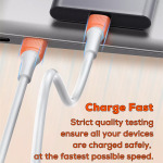 ca039fe389fc183c035cf59937a2b5b6 Data kabl LDNIO LS601 30W Fast iPhone lightning sivi 1m