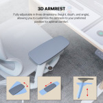ca398d0269f38424b73a08d67a873f84 Stolica Office Fantech OC3 Ergonomska crna