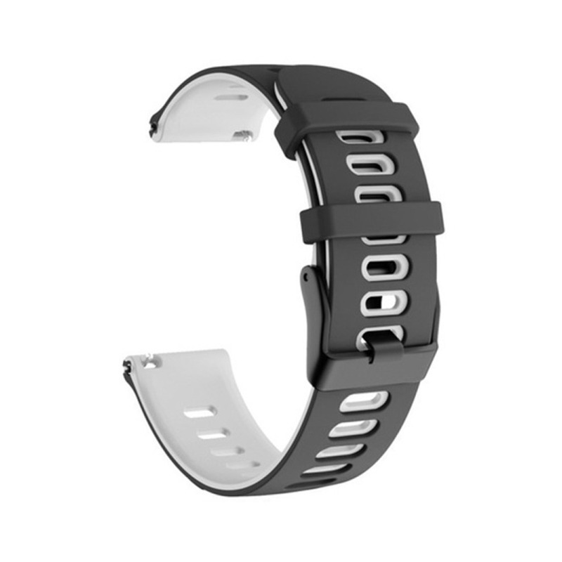 cd20967710150844b993843f07e9fedc Narukvica double za smart watch Samsung 4, 5 22mm crno siva