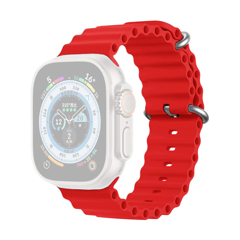 cf5e24b2b28077c28ff5bcea41350c63 Narukvica Moye Smart Watch Silicone Strap 44/45/49mm Claret