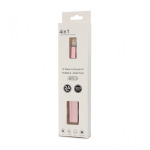 d016e98db0fa49f1709dfc01dfc08f42 Adapter za slusalice i punjenje IP-5 iPhone lightning roze