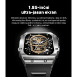 d04ac95e0c349e9072a2fde67eca04a2 Teracell Smart Watch AK55 srebrno crni