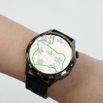 d43febdfd2eaea59693b01f2deb735af Smart Watch DT4 crni (silikonska narukvica)