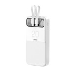 d47b5525a44ef7192a2aaaa5e35cb4a9 Back up baterija REMAX Stervui series RPP-620 PD 20W + QC 22.5W Fast Charging 20000mAh bela