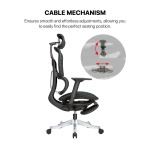 d6a51195e93fee5437956cee35f7a004 Stolica Office Fantech OC3 Ergonomska crna