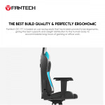 de5fc43057c2bf9cf7816b58a6e1c995 Stolica Gaming Fantech Korsi GC-191 siva