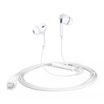 e2a1bc1c0d4a42d5eea7b794f8a78665 Slusalice sa adapterom za punjenje JH-015 za iPhone lightning bele HQ