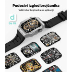 e9de4cd311b94fc3302ca04d15eae9fa Teracell Smart Watch AK55 srebrno crni