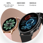 ec235cea46a03d59d3a779784eac7ede Teracell Smart Watch Y66 roze