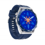ede9babbd402a0efe3106eaddd2bb0e1 Smart Watch DT Ultramate plavi (metalna+silikonska narukvica)