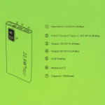 f05ed4474d216a77c65c7f80ac3a6a98 Back up baterija Oxpower P13 PD fast 12000 mAh crna