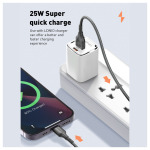 f0ccf7d9f57ff1e6d42114acbd0f5695 Data kabl LDNIO LS851 25W Fast micro USB sivi 1m