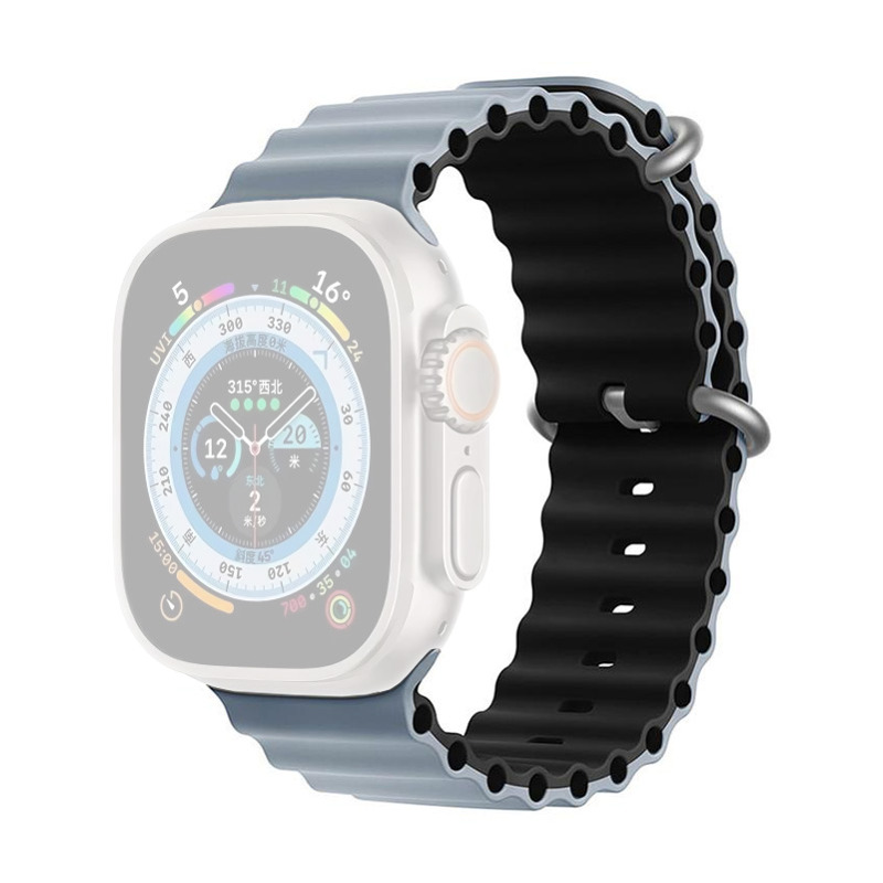 f3bf9459d7b40bc9a5f5d311ed879410 Narukvica Moye Smart Watch Silicone Strap 44/45/49mm Claret