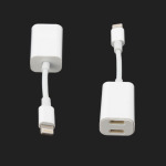 f9ac00cf1df8ddaf4af0a57b4740632f Adapter za slusalice i punjenje IP-8 iPhone lightning beli