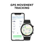 fb8d77c857add29258fccd87f7f081fb Smart Watch DT3 Mate crni (metalna+silikonska narukvica)