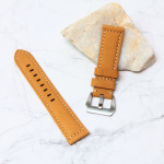 fc0d3adab4bcae928a7c1a72719d7fe9 Narukvica elegant kozna za smart watch 22mm svetlo braon