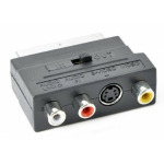 27cafb0a8611e0ae4d4534034bb0c9ac CCV-4415 Gembird 3 X RCA and 1 X S-Video plugs on one side and SCART on other side