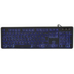 c681848a9c86936021914db0014b18cc KB-UML3-02 Gembird LED multimedijalna tastatura sa pozadinskim osvetljenjem, US layout USB
