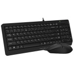 5b3b01a1e27596273f315d8de28fdb0b A4 TECH F1512S FSTYLER USB YU crna tastatura + USB crni miš