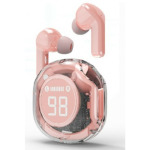 52b61f9aa1f9120a1a404a5f76beac83 TWST-01-PK Gembird bluetooth V5.4 slusalice, TWS, LCD, Transparent, pink