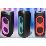 3922045adc6b2f4c57a19520e4b53841 Microlab PT802W karaoke zvucnik 200W, Bluetooth, LED, 11,1V/4400mAh, TWS, Aux, USB, microSD, + Mic*2